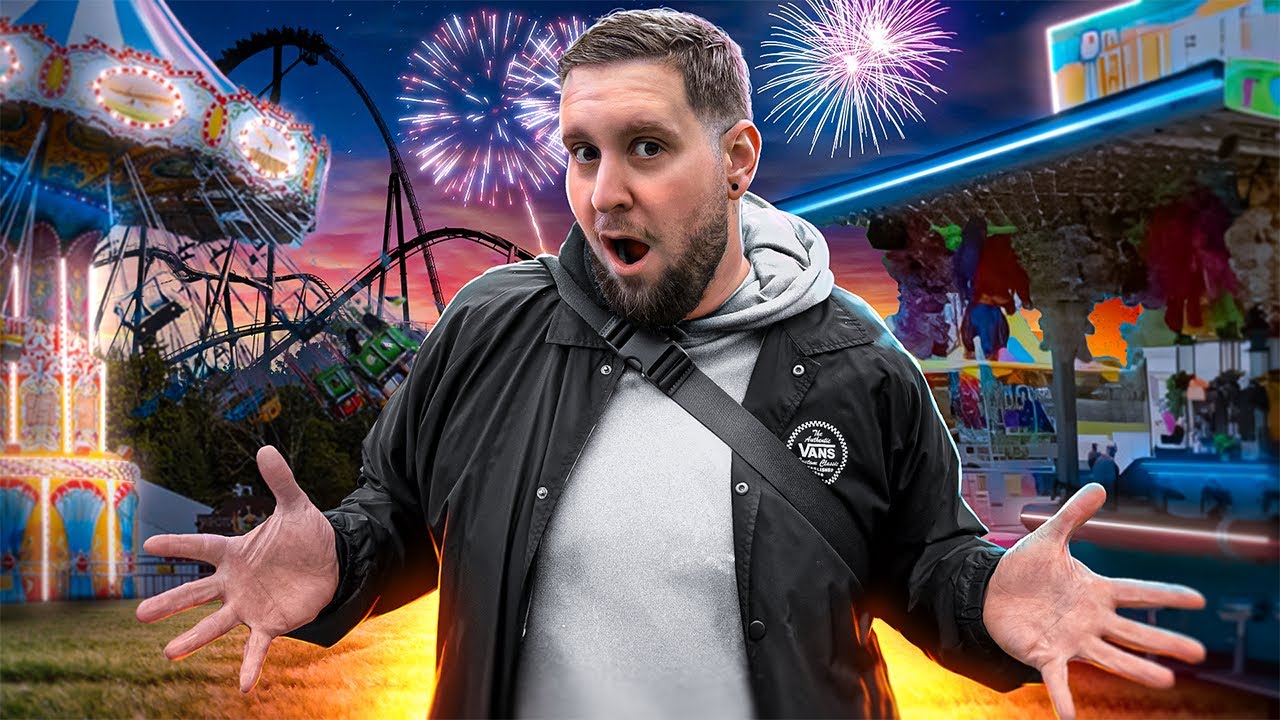 ÉNORME BRAQUAGE À LA FÊTE FORAINE 🎡 Je Gagne TOUS les Meilleurs Lots ! 🤯