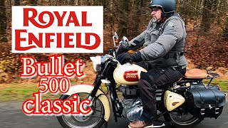 ROYAL ENFIELD 500 bullet classic: Jean François est tombé sous le charme de cette moto intemporelle