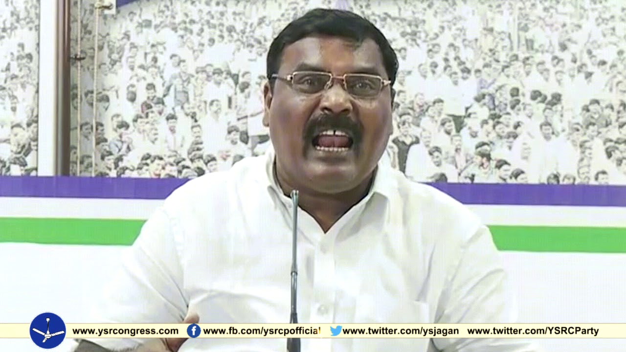 TDP Leaders are not behaving like humans Says YSRCP SC Cell President Merugu Nagarjuna