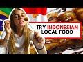 TRY INDONESIA LOCAL FOOD PISANG GORENG, NASI GORENG AND MORE