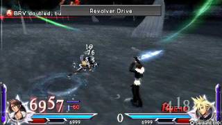 Dissidia 012: Squall [Me] vs. Cloud [My friend svang]