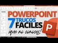 7 TRUCOS fáciles CON POWERPOINT que no conoces