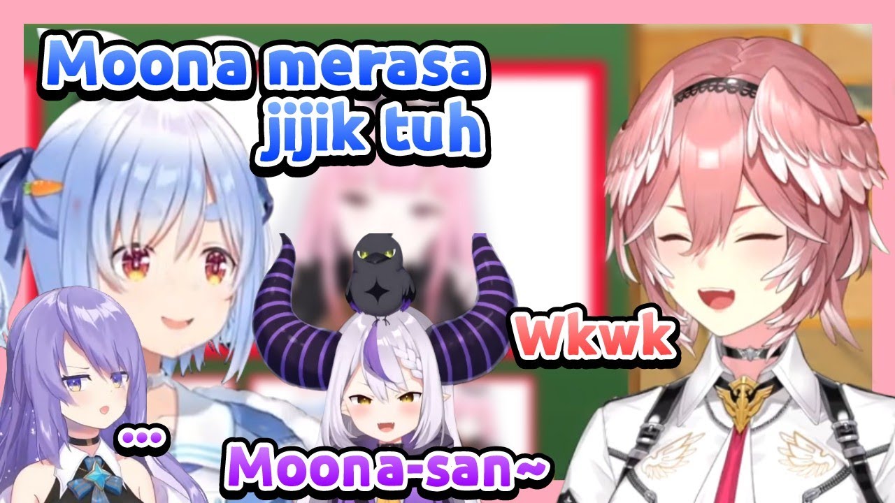 Ciuman Laplus Untuk Moona【Hololive JP Sub Indo】