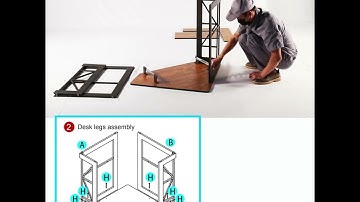 Corner Computer/Home Office Desk with Smooth Keyboard Tray & Storage Shelves