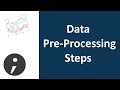 Data Preprocessing Steps for Machine Learning & Data analytics