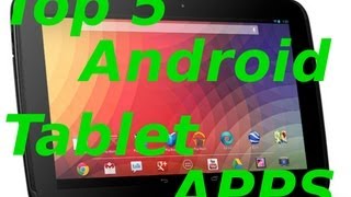 EP 1 - TOP 5 Android TABLET Apps! (For your new Nexus 10?) HD screenshot 5