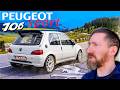 Elle en a dans le ventre, cette Peugeot 106 F2000 de rallye !!!
