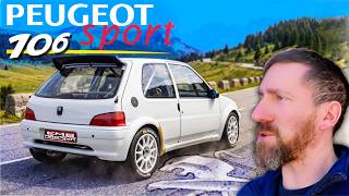 Elle en a dans le ventre, cette Peugeot 106 F2000 de rallye !!!