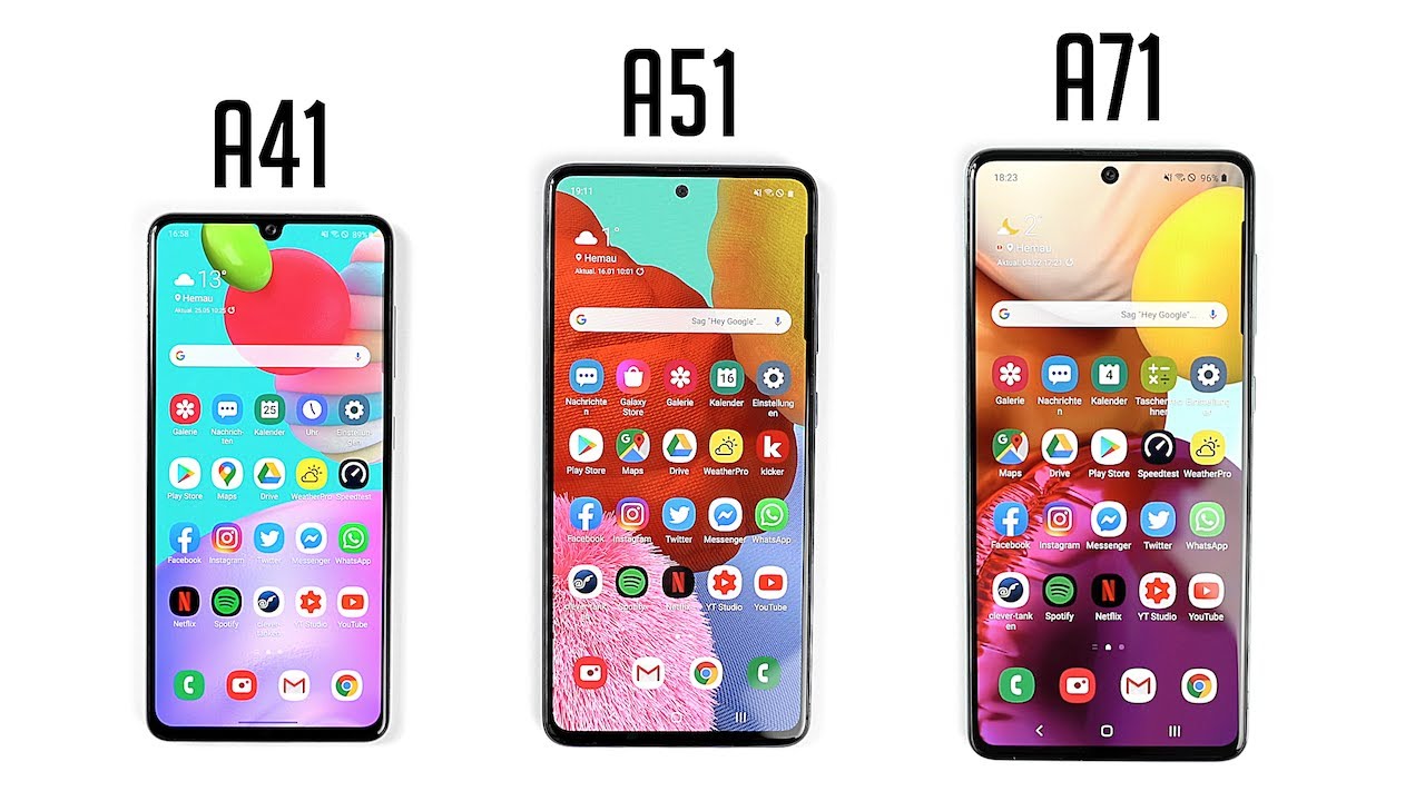 Samsung A51 Сравнить