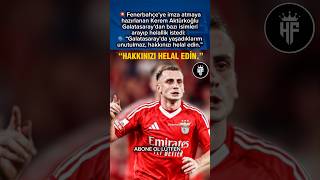 Kerem Aktürkoğlu Galatasarayda Yaşadıklarım Unutulmaz, Hakkınızı Helal Edin.