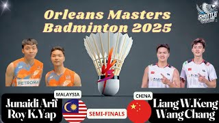 Junaidi/Arif vs Liang/Wang | Semi-Final | Orleans Masters 2025