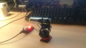Johnny Five servo demo - Pan/Tilt Camera