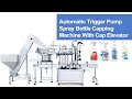 How To Use ZS-XG445A Trigger Pump Spray Caps Capping Machine