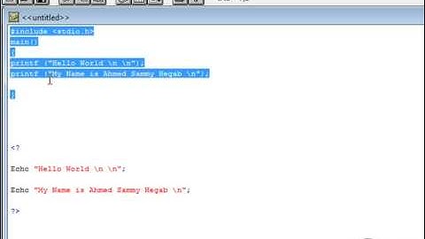 Learning C Programming Lesson 2: Downloading C Compiler and Quick Intro