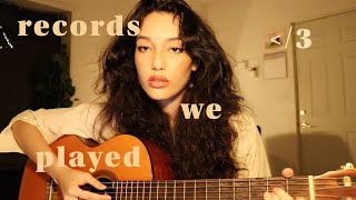 records we played- original song
