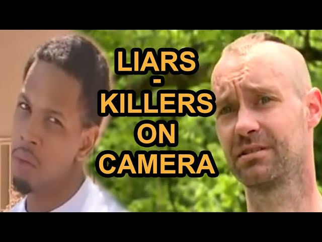 LIARS - Killers on Camera (Before Arrest) class=