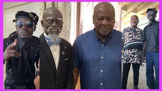 Former President John Mahama Buys 200 Tickets for Lil Win's Movie Premiere and GHC 300000 School Bus