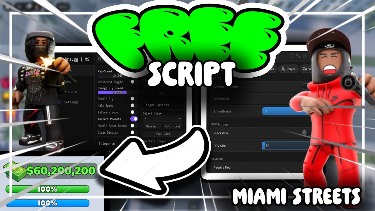 [FREE] Roblox Script - MAP Miami Streets - แจกโปรฟรี PC & มือถือ By ...
