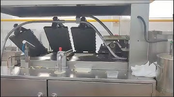 Wafer Biscuit Production Line Connect With Auto Packing System (Wafer-making process)