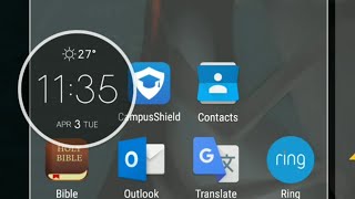 Restore Time and Weather Widget to Android Home Screen screenshot 4