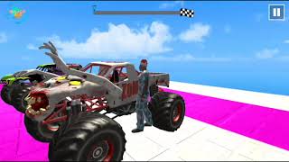Monster Truck Stunt Racing - Extreme GT Car Mega Ramp Impossible Driver - Android GamePlay #4 screenshot 4