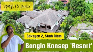 Banglo Mewah Alaala Resort di Seksyen 2, Shah Alam