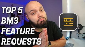 MY TOP 5 FEATURE REQUESTS FOR BEATMAKER 3 IN 2021