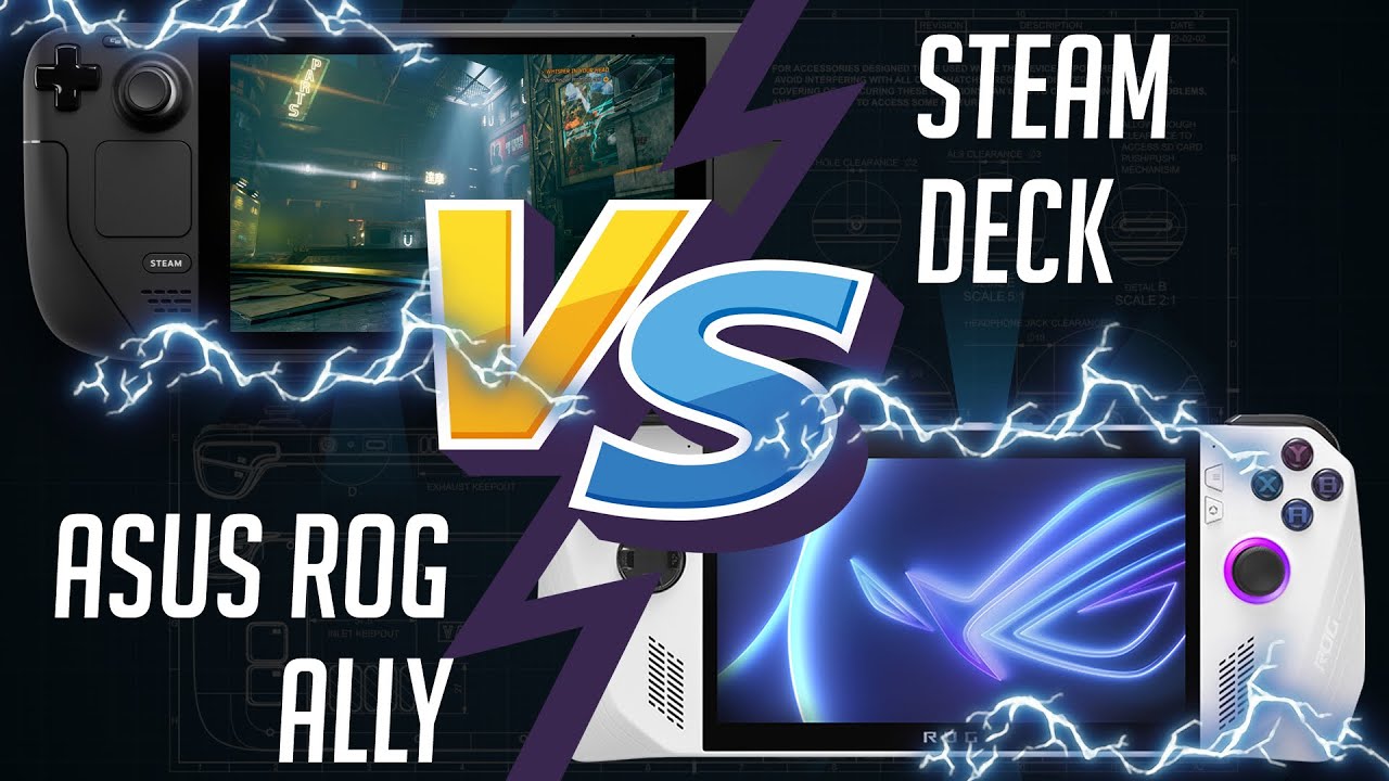 🥊 STEAM DECK VS ASUS ROG ALLY - YouTube