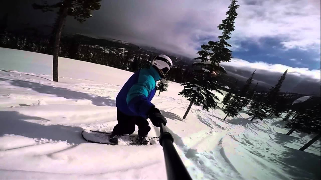 GoPro Snowboarding Big Sky, Montana YouTube