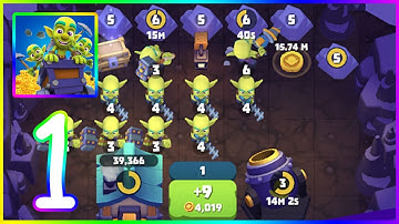 Gold and Goblins: Idle Merge - Gameplay Part 1 (iOS, Android)