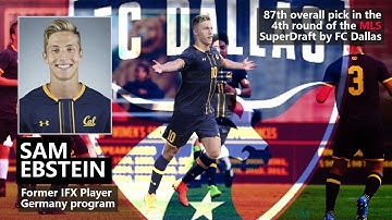 With the 87th overall pick, FC Dallas selected Former IFX Player Sam Ebstein