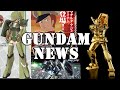 SOLID GOLDEN Gundam Figures ($240K), HGCE Dagger L, New Zaku Girl, And More [Gundam News]