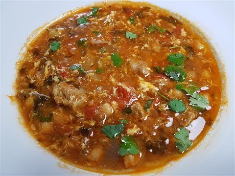 "Delicious Spicy Moroccan HARIRA Soup Recipe"