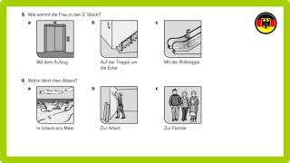 Start Deutsch A1 Beispiel Hören , schreiben ,sprechen _ German A1 Test Example2