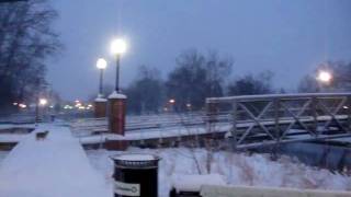 Snow is Falling In Millville NJ