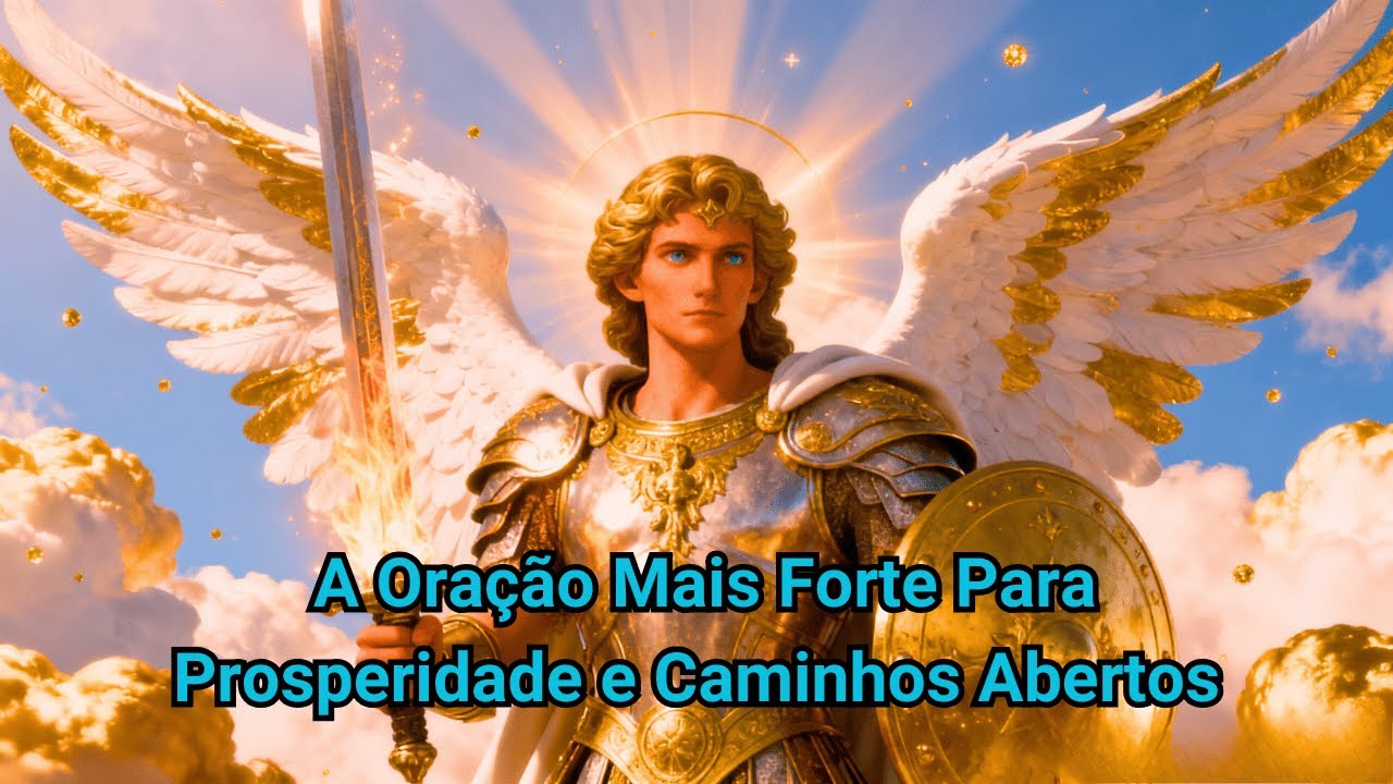 “Quando Ele Abre o Caminho, Nada Fica Travado — São Miguel Arcanjo”