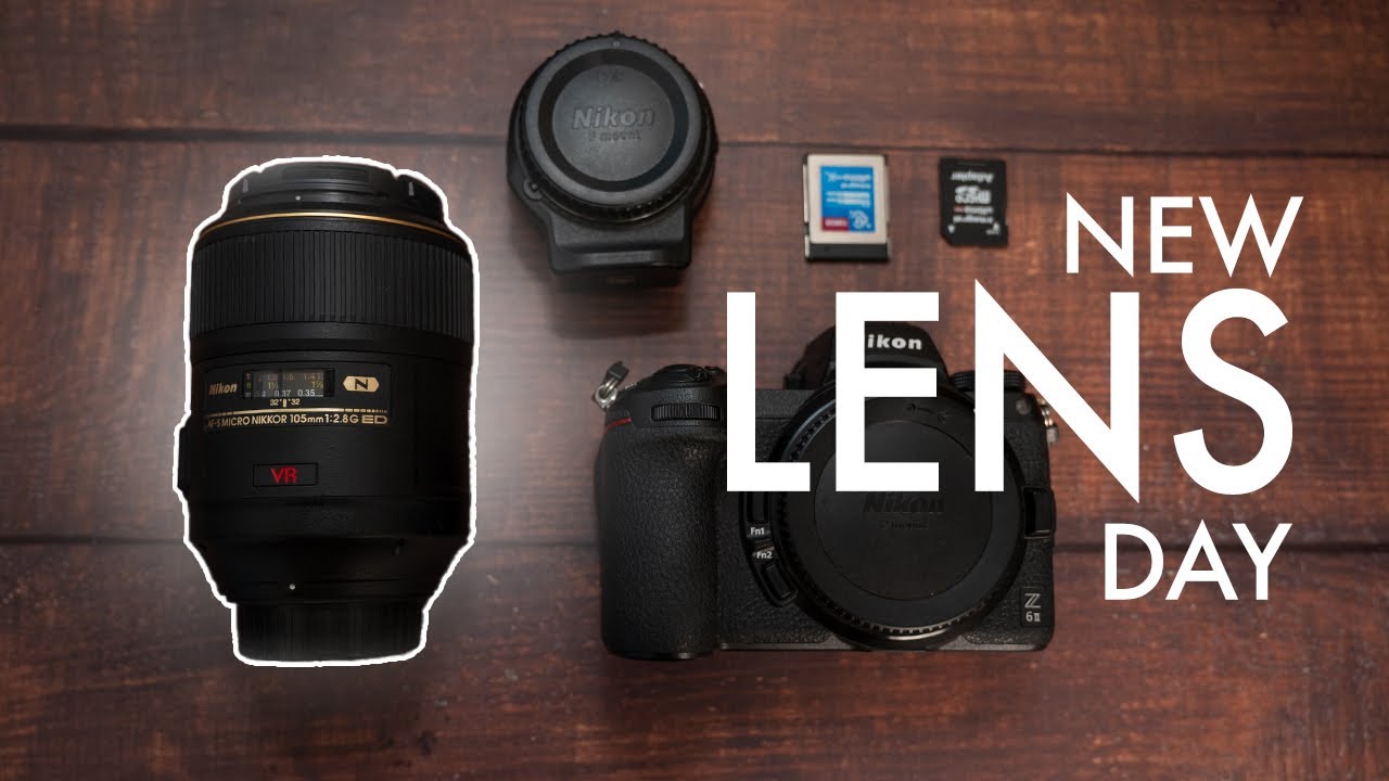 I have a NEW lens! Nikon 105mm f/2.8 VR G Macro lens review for 2023