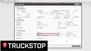 Driver Load Consignee Information: ITS Dispatch Software | Truckstop screenshot 2