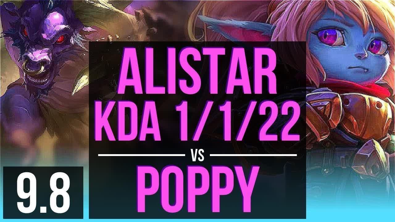 Climb the ladder as ALISTAR & Vayne vs POPPY & Lucian (SUPPORT) | Korea Grandmaster | v9.8