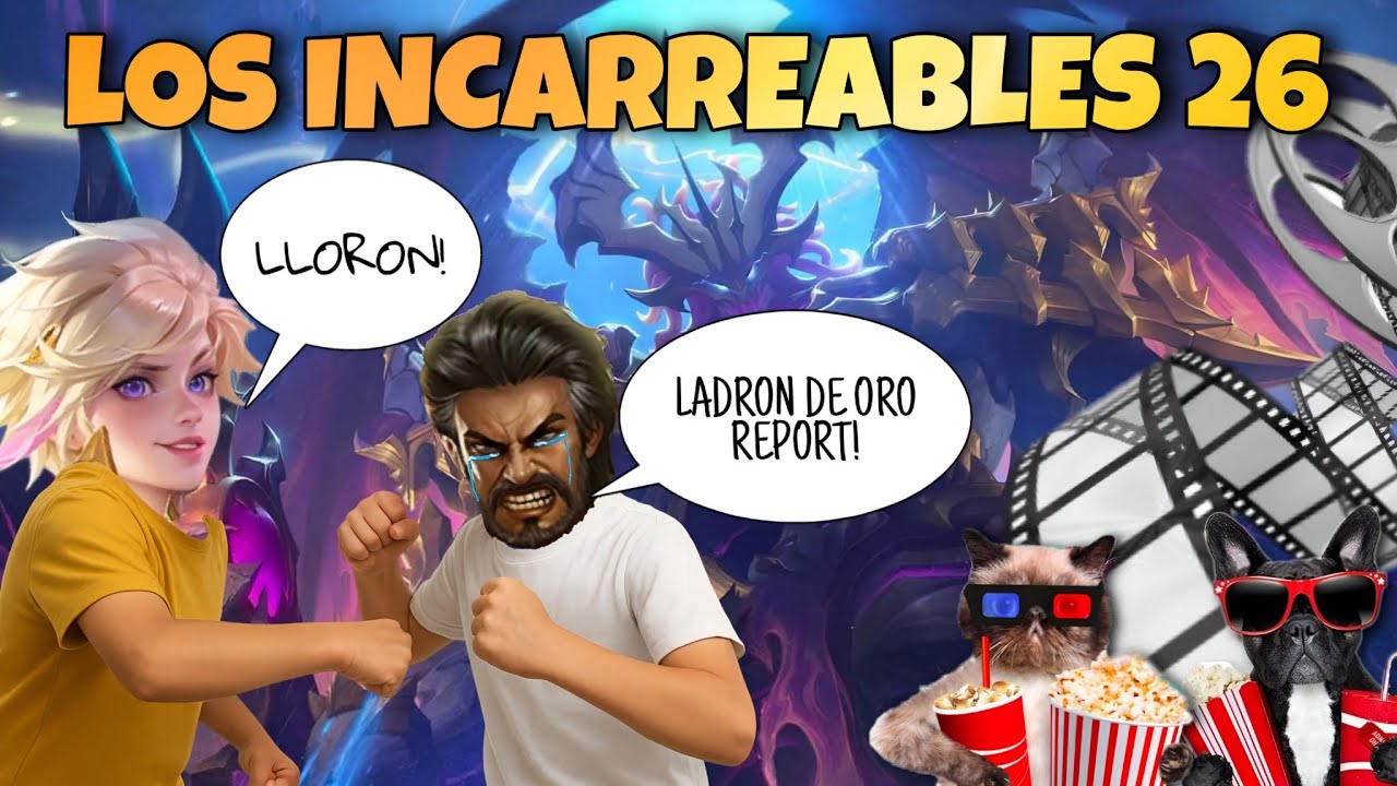 Los Incarreables 26 | Thamuz 1 vs 9 + La Historia del Ladrón de Oro | MLBB ESP