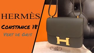 Hermes Vert de Gris Constance 18 | 愛馬仕綠灰色康康包
