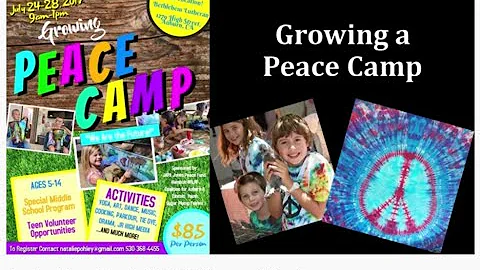 Growing a Peace Camp, with Millee Livingston, Sabr...