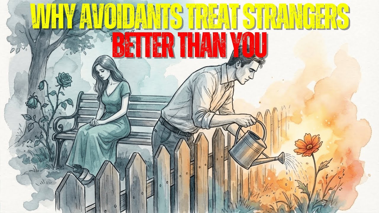 Why Avoidants Treat Strangers Better Than You: The Psychology of 'Options' vs. Partners
