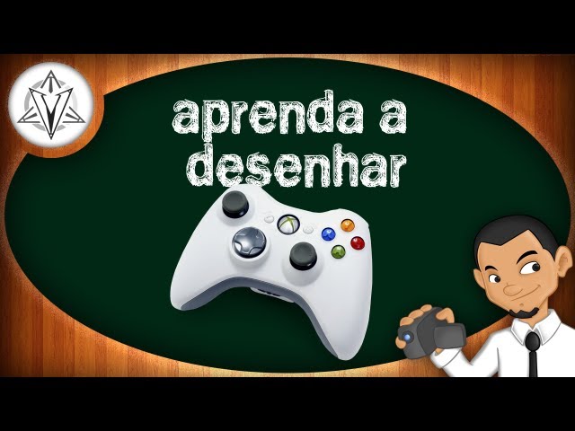 DESENHANDO XBOX 360 - DRAWING XBOX 360 