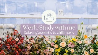Work with Me, 30 Mins Productivity, Relaxing, Acoustic, Cafe Music Playlist to Focus, Study etc.