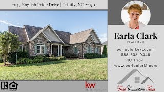 SOLD! 7049 English Pride Drive Trinity, NC 27370