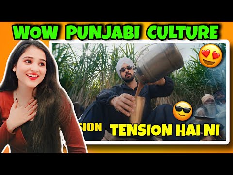 Diljit Dosanjh - Tension | Official Music Video | #reaction #diljitdosanjh #explorepage #trending