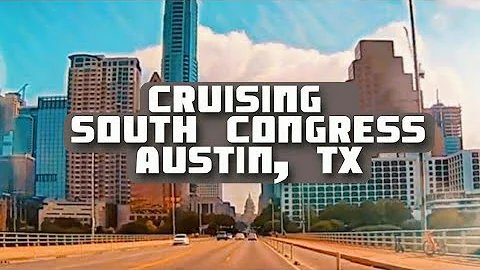 Cruising South Congress Ave in Austin, Texas