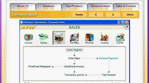 Sales-- handling customer payments