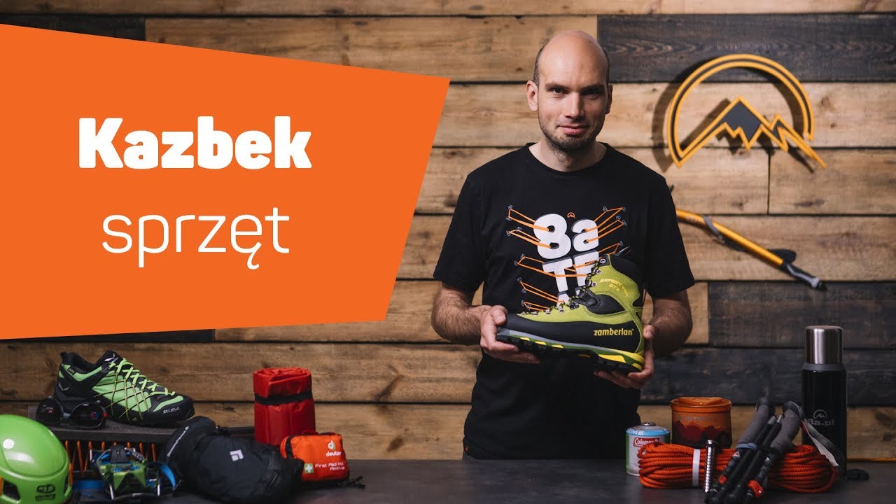 Kazbek sprzęt. Co zabrać? O tym Łukasz Supergan. - [8a.pl]